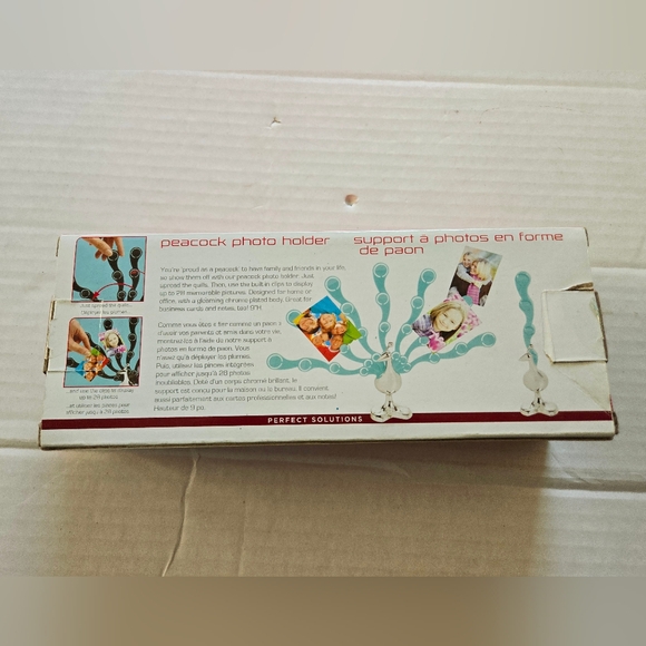 Perfect Solutions Peacock Photo Holder - Picture 5 of 12